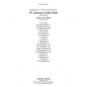 Journey in the Dark : from Symphony No. 1 - The Lord of the Rings